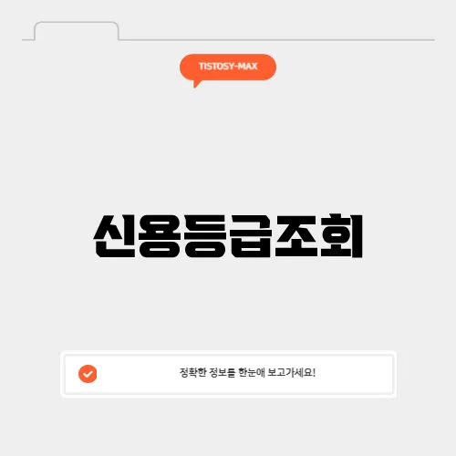 신용등급조회