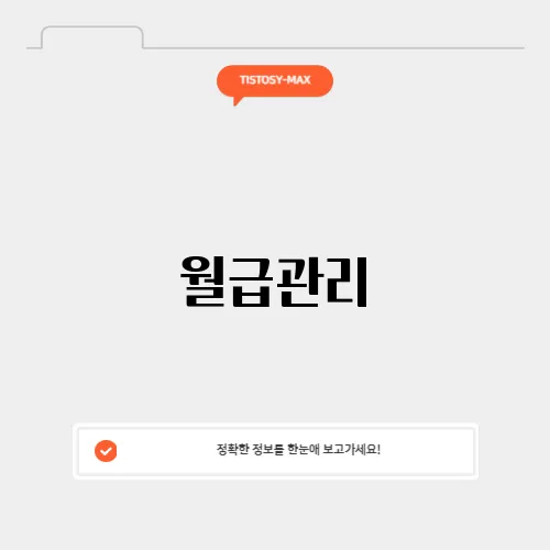 월급관리