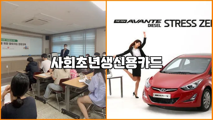 사회초년생신용카드