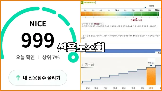 신용도조회