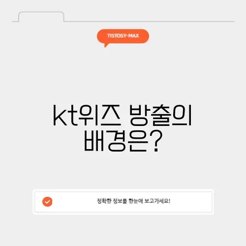 kt위즈 방출의 모든 것 알아보기